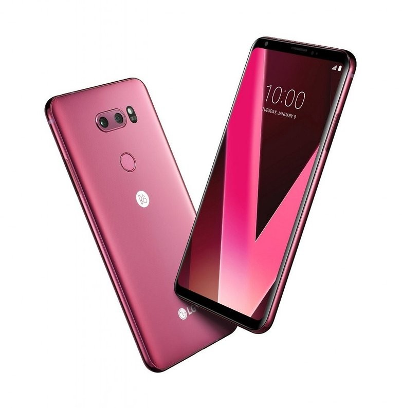 LG V30 Raspberry Rose (ảnh: Androidpit)