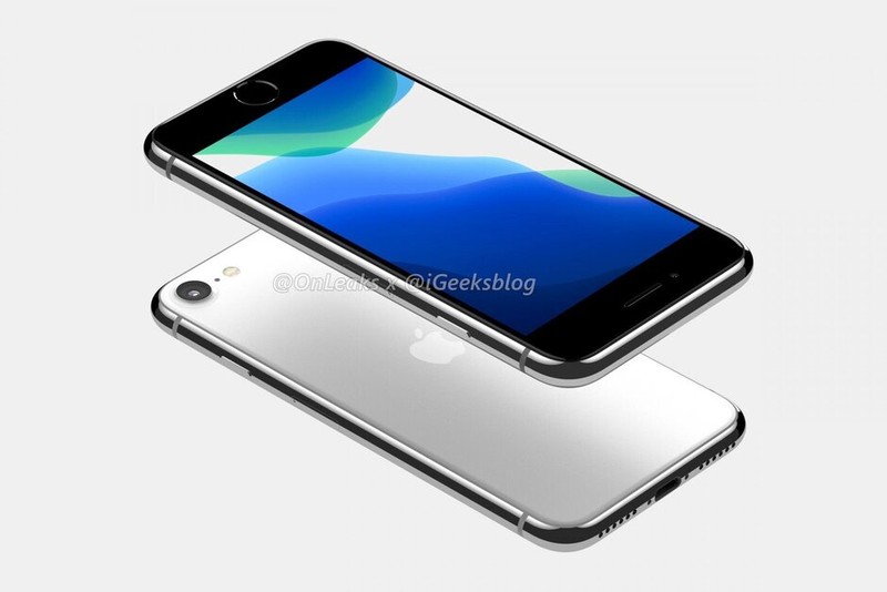 iPhone 9 bản render. Ảnh: Phone Arena Ảnh: Phone Arena