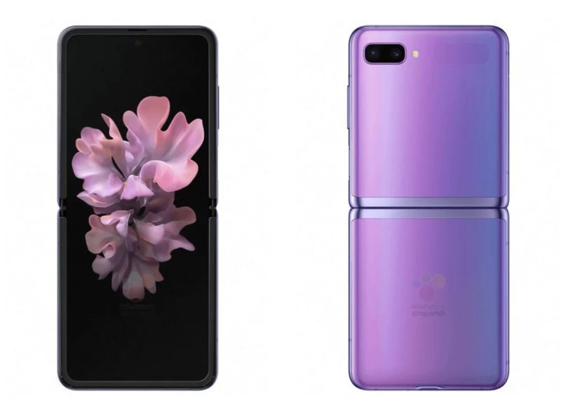 Galaxy Z Flip. Ảnh: WinFuture. Galaxy Z Flip. Ảnh: WinFuture.