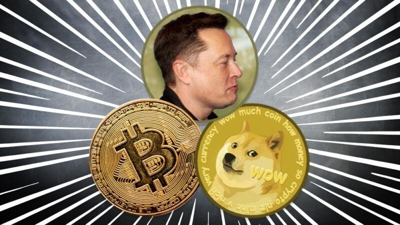 Một câu nói của Elon Musk khiến cả thị trường tiền điện tử chao đảo. Ảnh: Sina