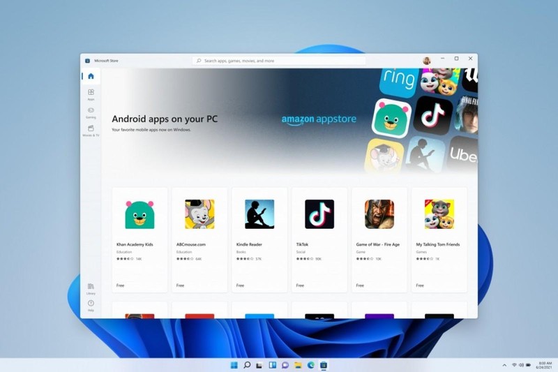Window 11 có thể chạy ứng dụng Android Window 11 có thể chạy ứng dụng Android