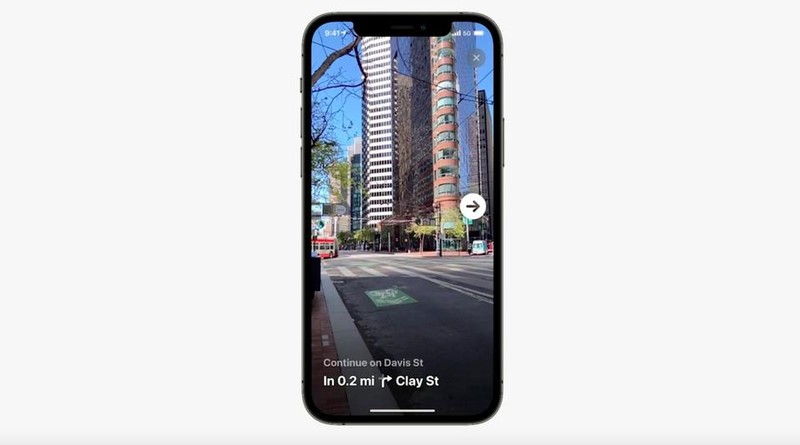 Apple Maps bổ sung hướng dẫn đường cho người đi bộ.