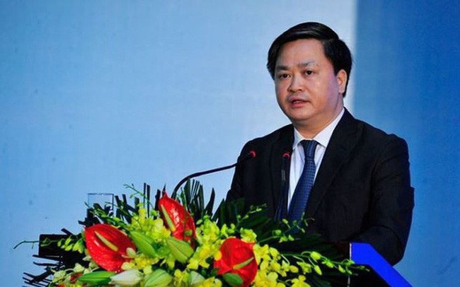 Ông Lê Đức Thọ - Chủ tịch HĐQT Ngân hàng TMCP Công thương Việt Nam, phát biểu tại hội nghị (Nguồn: Internet)