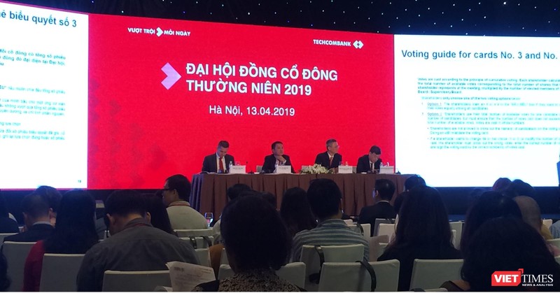 ĐHĐCĐ thường niên năm 2019 của Techcombank đã diễn ra thành công (Ảnh: P.D) 