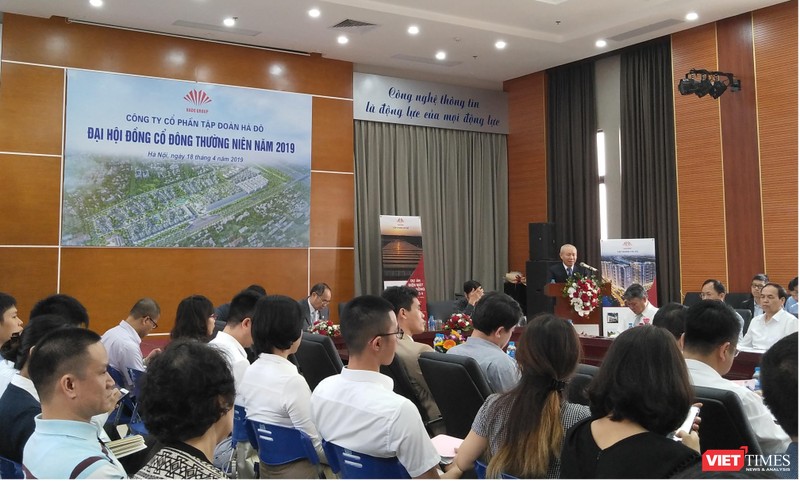 Ngày 18/4/2019, Tập đoàn Hà Đô đã tổ chức thành công cuộc họp ĐHĐCĐ thường niên năm 2019 (Ảnh: P.D)