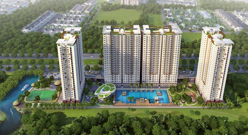 Phối cảnh dự án The Park Residence (Ảnh: Internet)