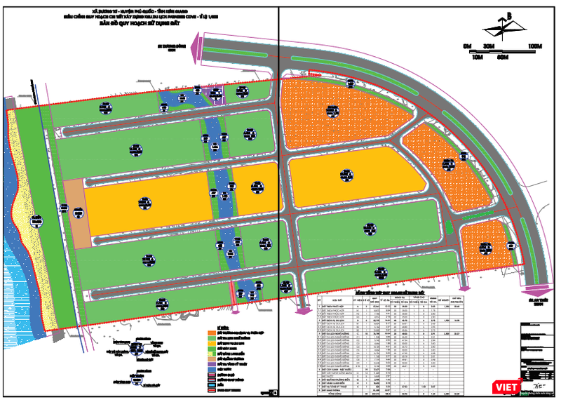 Quy hoạch chi tiết 1/500 Khu du lịch Paradise Cove