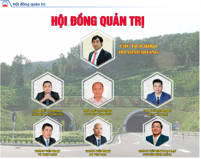 HĐQT DII có sự góp mặt của nhiều lãnh đạo Tập đoàn Đèo Cả