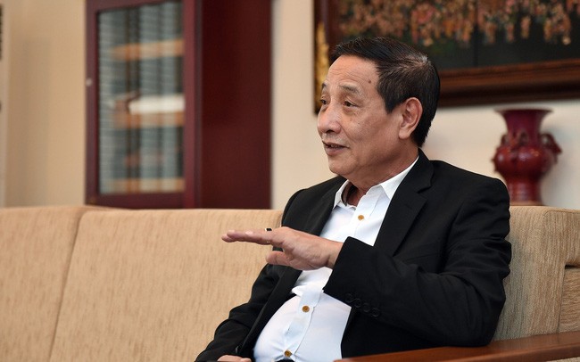 Chủ tịch HĐQT Tập đoàn Empire Nguyễn Đức Thành trong lần tái xuất vào đầu năm 2019 (Ảnh: Trí thức trẻ) Chủ tịch HĐQT Tập đoàn Empire Nguyễn Đức Thành trong lần tái xuất vào đầu năm 2019 (Ảnh: Trí thức trẻ)