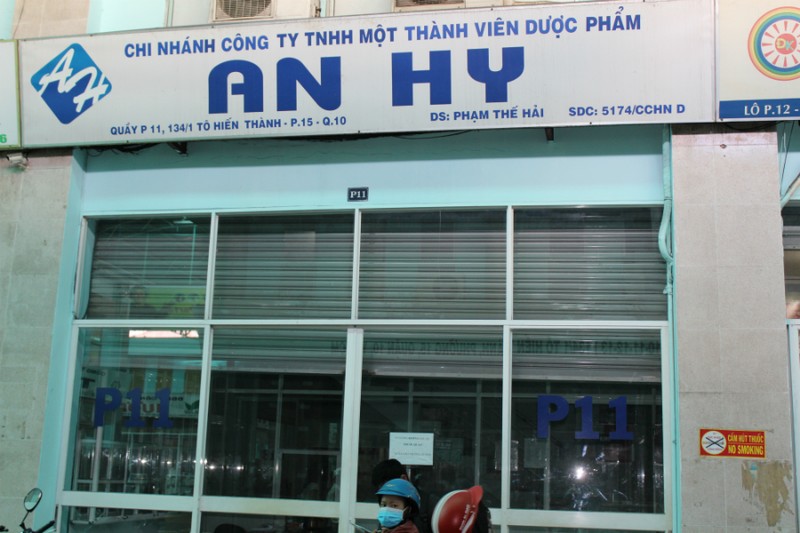 Một chi nhánh của Công ty TNHH MTV Dược Phẩm An Hy (Ảnh: Internet) Một chi nhánh của Công ty TNHH MTV Dược Phẩm An Hy (Ảnh: Internet)