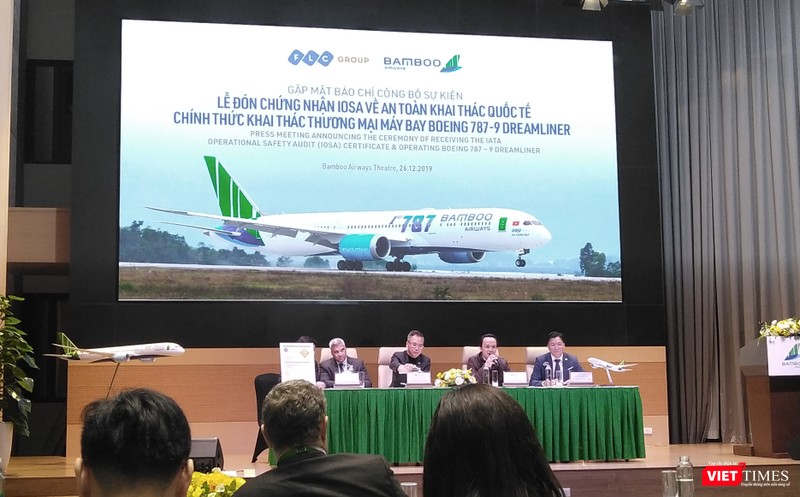 Ông Trịnh Văn Quyết - Chủ tịch HĐQT Bamboo Airways - chia sẻ tại buổi họp báo