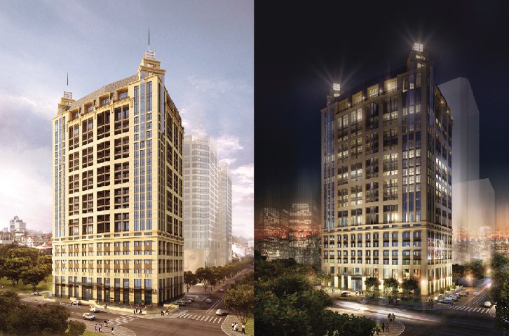 Phối cảnh dự án Hoàng Thành Tower (Nguồn: Internet)