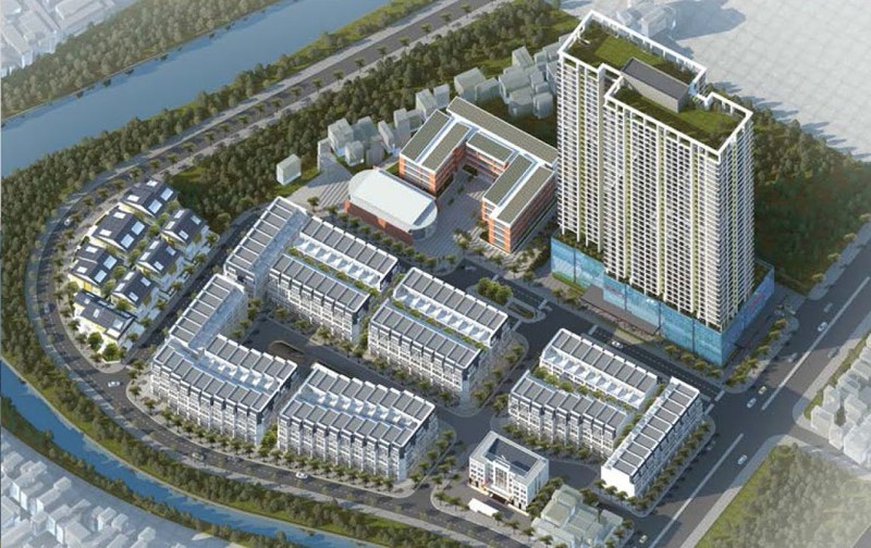 Phối cảnh dự án Five Star Hà Đông do GFS Group làm chủ đầu tư (Ảnh: Internet)