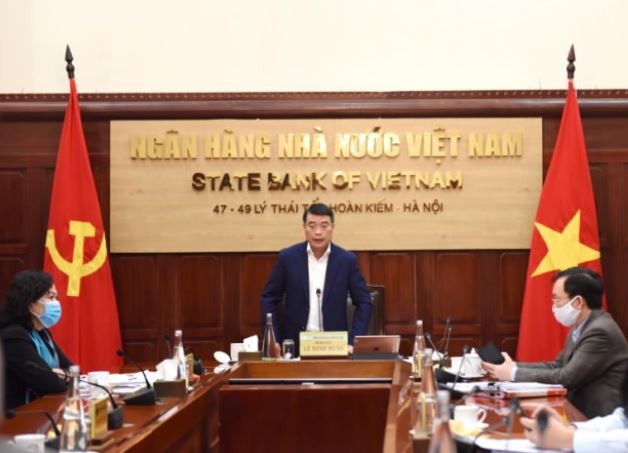 Thống đốc NHNN Lê Minh Hưng phát biểu chỉ đạo tại hội nghị (Ảnh: sbv.gov.vn) Thống đốc NHNN Lê Minh Hưng phát biểu chỉ đạo tại hội nghị (Ảnh: sbv.gov.vn)