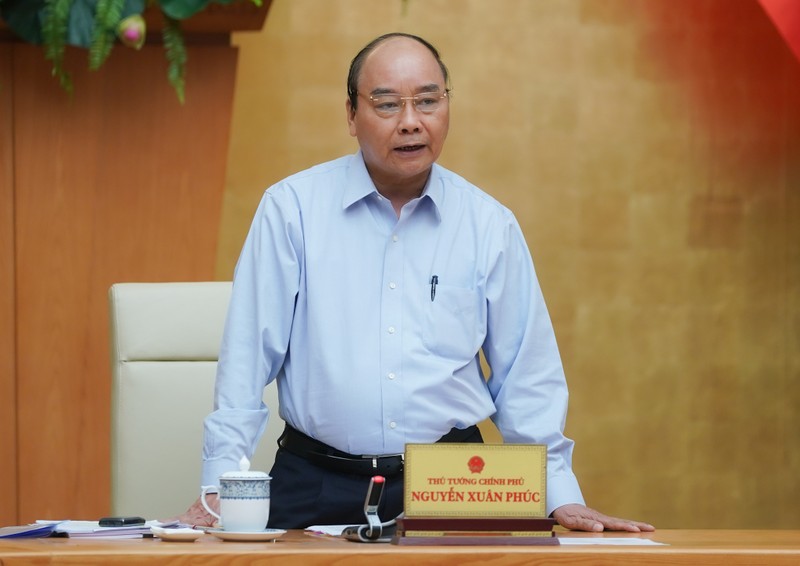 Thủ tướng Nguyễn Xuân Phúc phát biểu tại cuộc họp - Ảnh: VGP/Quang Hiếu Thủ tướng Nguyễn Xuân Phúc phát biểu tại cuộc họp - Ảnh: VGP/Quang Hiếu
