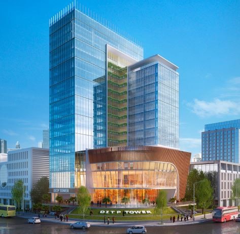 Phối cảnh tòa nhà DITP Tower của dự án Vệt 50M (Nguồn: Internet) Phối cảnh tòa nhà DITP Tower của dự án Vệt 50M (Nguồn: Internet)