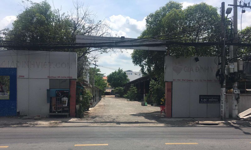 Khu đất 9.252 m2 tại số 99C Phổ Quang, quận Tân Bình, Tp. HCM (Ảnh: P.D)