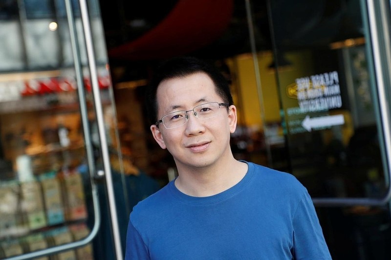 Zhang Yiming, Nhà sáng lập kiêm CEO of ByteDance, tại Palo Alto, California, Mỹ ngày 4/3/2020. Ảnh: Reuters. Zhang Yiming, Nhà sáng lập kiêm CEO of ByteDance, tại Palo Alto, California, Mỹ ngày 4/3/2020. Ảnh: Reuters.