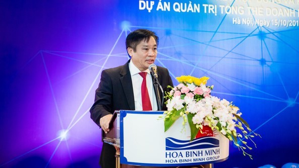 Ông Bùi Minh Lực - Chủ tịch kiêm TGĐ của TCty Hoà Bình Minh