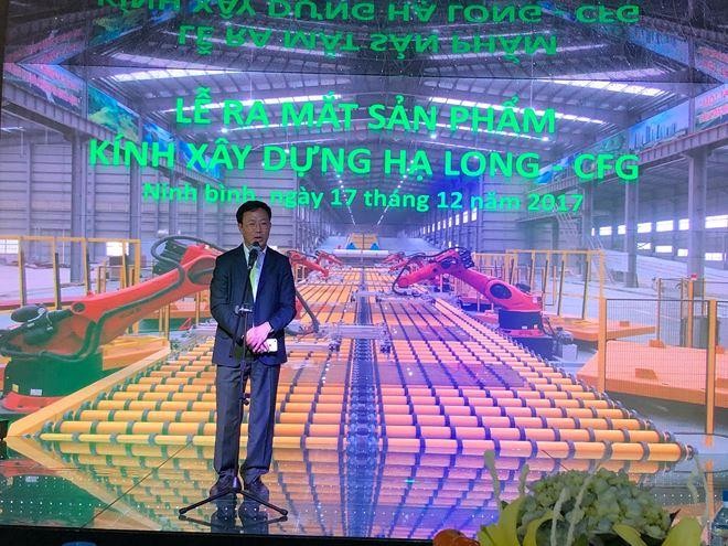 Ông Đỗ Thành Trung - Chủ tịch Tập đoàn Indevco - tại một sự kiện của công ty Hạ Long CFG.