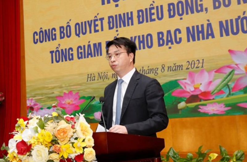 Ông Trần Quân - Tân Tổng Giám đốc Kho bạc Nhà nước (Ảnh: KBNN)