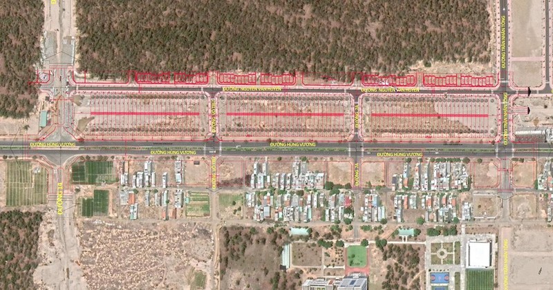 Vị trí các lô đất ký hiệu 1,2,3 phía đông đường Hùng Vương, Tp. Tuy Hoà, được UBND tỉnh Phú Yên đem bán đấu giá Vị trí các lô đất ký hiệu 1,2,3 phía đông đường Hùng Vương, Tp. Tuy Hoà, được UBND tỉnh Phú Yên đem bán đấu giá