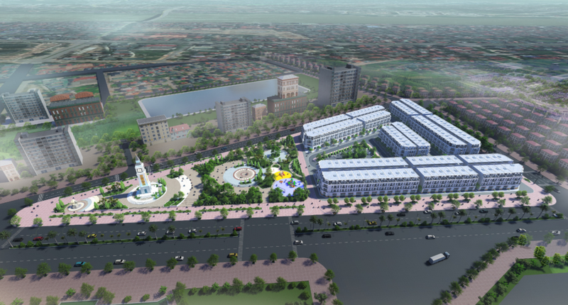 Phối cảnh một dự án địa ốc do TSG Việt Nam Holdings làm chủ đầu tư