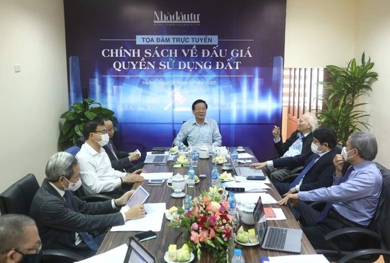 Toàn cảnh toạ đàm &quot;Chính sách về đấu giá quyền sử dụng đất&quot; do Tạp chí Nhà đầu tư tổ chức