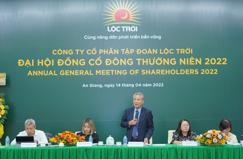 Chủ tịch LTG Huỳnh Văn Thòn phát biểu tại AGM 2022 Chủ tịch LTG Huỳnh Văn Thòn phát biểu tại AGM 2022