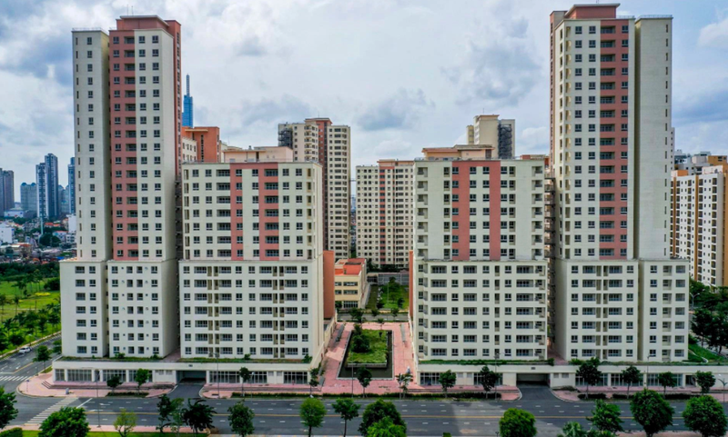 Nhiều doanh nghiệp ngần ngại đầu tư nhà ở xã hội vì xin dự án khó, pháp lý phức tạp mà lợi nhuận không cao. Ảnh: Quỳnh Danh. Nhiều doanh nghiệp ngần ngại đầu tư nhà ở xã hội vì xin dự án khó, pháp lý phức tạp mà lợi nhuận không cao. Ảnh: Quỳnh Danh.