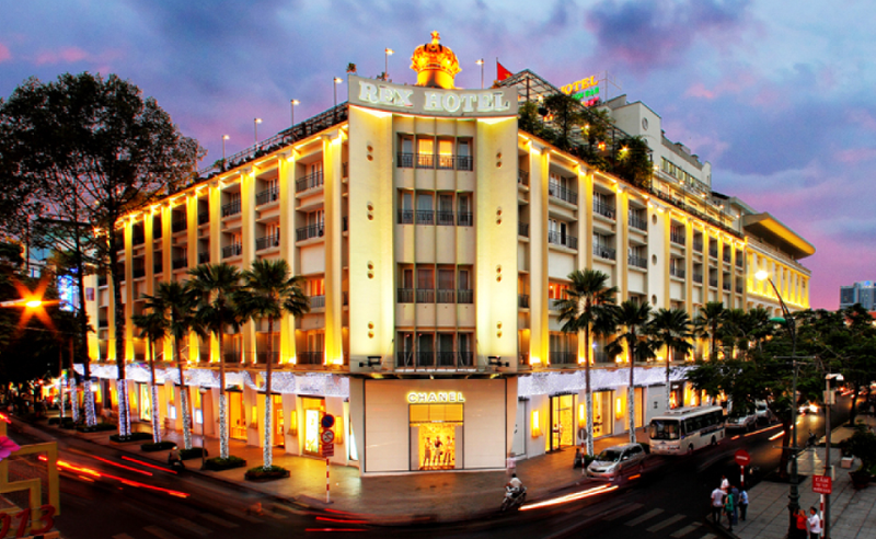 Khách sạn Rex Saigon do Saigontourist quản lý (Ảnh: Internet) Khách sạn Rex Saigon do Saigontourist quản lý (Ảnh: Internet)