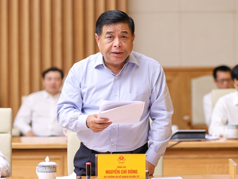Bộ trưởng Bộ Kế hoạch và Đầu tư Nguyễn Chí Dũng phát biểu tại Hội nghị Thủ tướng Chính phủ đối thoại với doanh nghiệp năm 2022 (Ảnh: VGP) Bộ trưởng Bộ Kế hoạch và Đầu tư Nguyễn Chí Dũng phát biểu tại Hội nghị Thủ tướng Chính phủ đối thoại với doanh nghiệp năm 2022 (Ảnh: VGP)