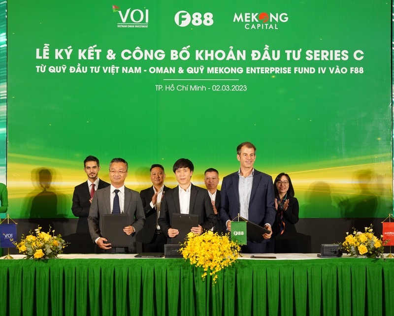 Toàn cảnh buổi lễ ký kết và công bố khoản đầu tư Series C của F88