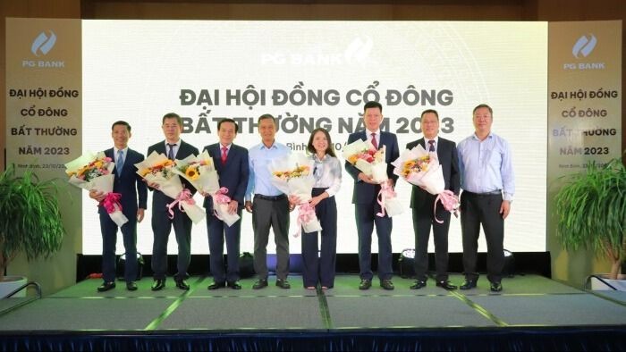 Hội đồng quản trị PG Bank sau khi được kiện toàn tại EGM 2023