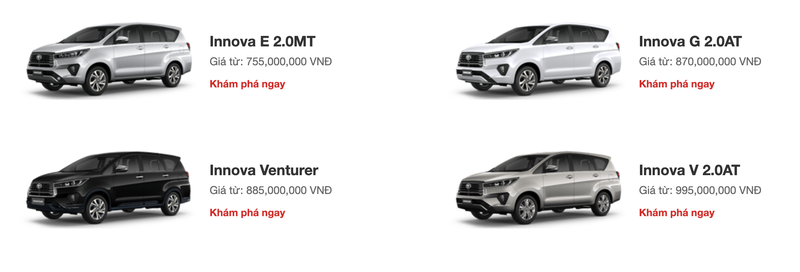 Giá bán của Toyota Innova hiện đã không còn phù hợp nhóm xe chạy dịch vụ, trong khi xe gia đình có nhiều lựa chọn hấp dẫn hơn. Screen Shot 2025-05-06 at 21.00.03.png