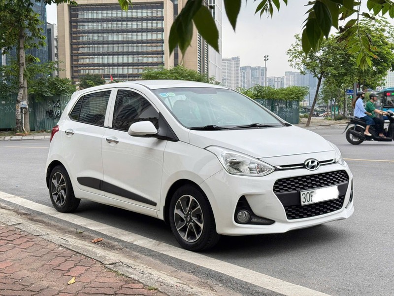 Hyundai i10 1.2 AT đời 2019. Ảnh: Quỳnh Minh 500398301_1741426046791201_4223615751809316906_n.jpeg