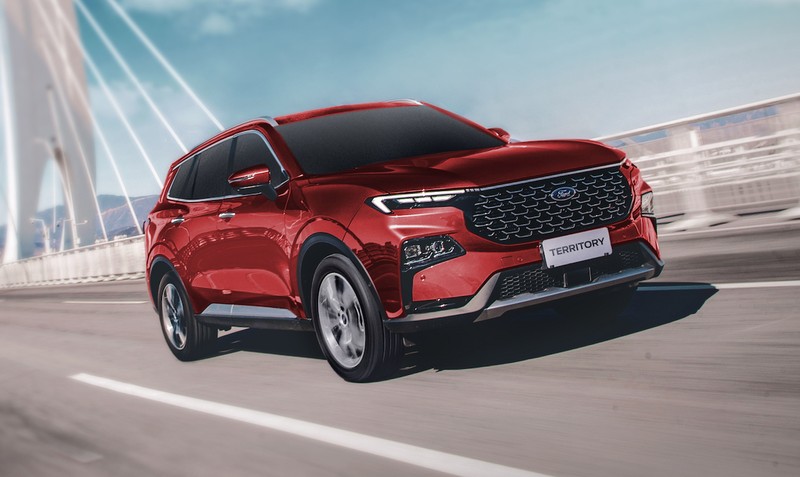 Ford Territory liên tục nhận khuyến mại trước khi mẫu mới ra mắt. Ảnh: Ford Việt Nam. ford territory.jpg