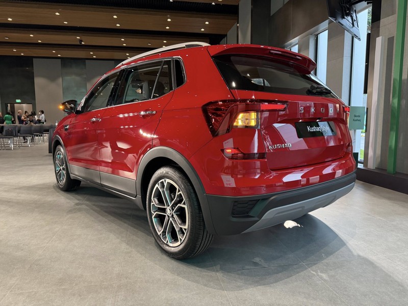 Skoda Kushaq sở hữu kích thước Dài x Rộng x Cao (mm) là 4.225 x 1.760 x 1.612, thuộc nhóm SUV đô thị cỡ B. Ảnh: Đăng Nguyễn. 513899051_4921165868107487_4973826421051188737_n.jpeg