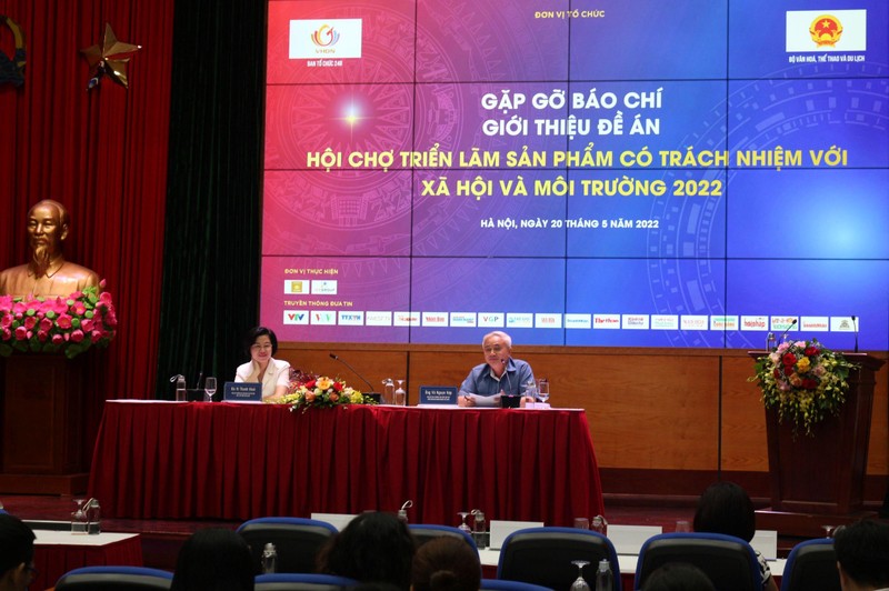 Đề án Hội chợ triển lãm "Sản phẩm có trách nhiệm với Xã hội và Môi trường 2022"