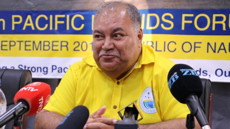 Tổng thống Nauru Baron Waqa Tổng thống Nauru Baron Waqa