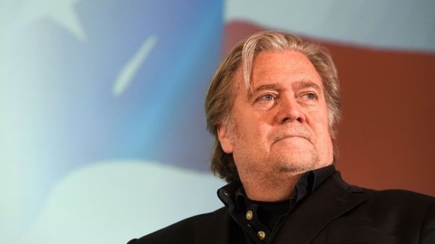 Cố vấn Nhà Trắng Stephen Bannon rừng tuyên bố, Trung Quốc là “đối tượng khai chiến tiếp theo của Mỹ”. Cố vấn Nhà Trắng Stephen Bannon rừng tuyên bố, Trung Quốc là “đối tượng khai chiến tiếp theo của Mỹ”.