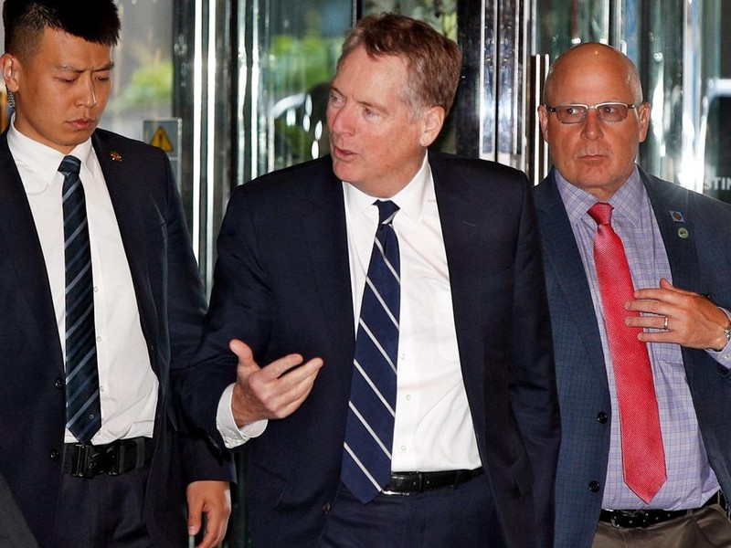 Đại diện thương mại Mỹ Robert Lighthizer cho rằng Trung Quốc phải chịu trách nhiệm trong việc Mỹ quyết định tăng mức thuế trừng phạt đối với hàng hóa Trung Quốc Đại diện thương mại Mỹ Robert Lighthizer cho rằng Trung Quốc phải chịu trách nhiệm trong việc Mỹ quyết định tăng mức thuế trừng phạt đối với hàng hóa Trung Quốc