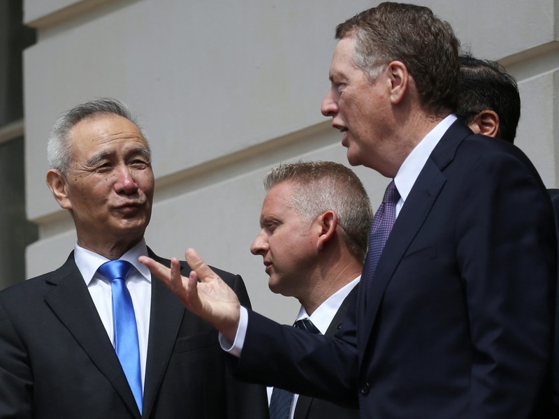 Chưa biết khi nào các ông Lưu Hạc và Robert Lighthizer mới gặp lại nhau trong cuộc đàm phán mới Chưa biết khi nào các ông Lưu Hạc và Robert Lighthizer mới gặp lại nhau trong cuộc đàm phán mới