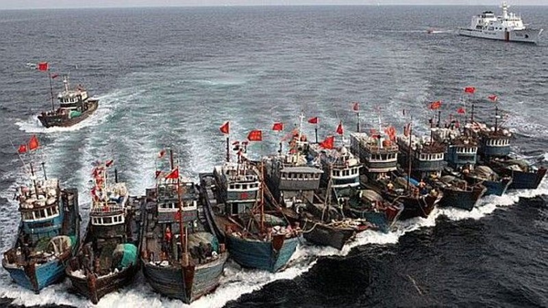 Hoạt động của các tàu cá vũ trang Trung Quốc trên Biển Đông ngày càng hung hăng, ngang ngược Hoạt động của các tàu cá vũ trang Trung Quốc trên Biển Đông ngày càng hung hăng, ngang ngược