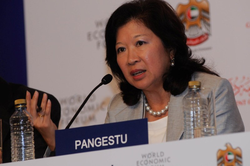 Bà Mari Elka Pangestu: cần tỉnh táo nhìn nhận những lợi ích ngắn hạn của thương chiến; cuộc chiến thương mại Mỹ - Trung là con dao hai lưỡi đối với các nước Đông Nam Á.