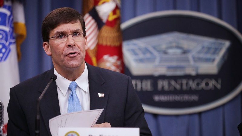 Tân Bộ trưởng Quốc phòng Mỹ Mark Esper: “Hợp tác quân sự giữa Trung Quốc và Nga rất đáng lo ngại..."