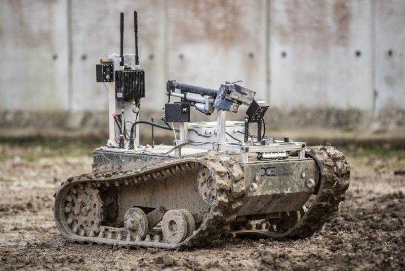 Robot phá vật cản của Mỹ