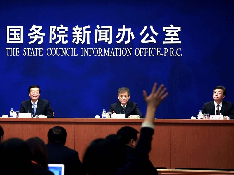 Tổng cục Hải quan họp báo công bố số liệu về xuất nhập khẩu 9 tháng đầu năm cho thấy kim ngạch mậu dịch Trung - Mỹ giảm tới 10,3% so với cùng kỳ năm ngoái Tổng cục Hải quan họp báo công bố số liệu về xuất nhập khẩu 9 tháng đầu năm cho thấy kim ngạch mậu dịch Trung - Mỹ giảm tới 10,3% so với cùng kỳ năm ngoái