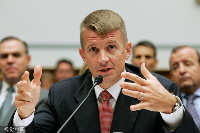 Erik Prince, người sáng lập công ty an ninh tư nhân Mỹ “Blackwater” và là cố vấn không chính thức của Tổng thống Donald Trump đang tới Ukraine để bàn việc mua Công ty Motor Sich.