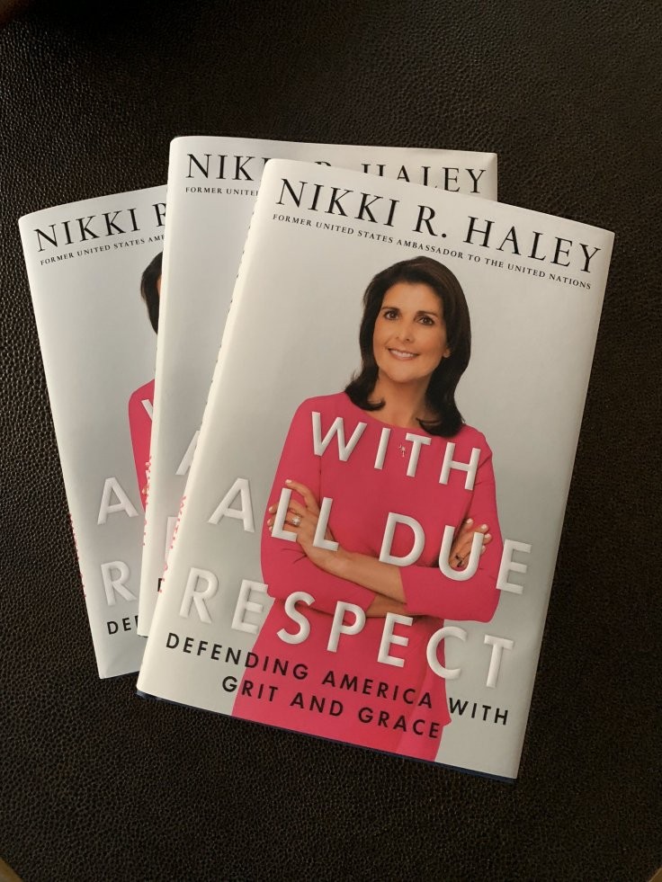 Cuốn hồi ký của bà Nikki Haley chưa phát hành đã gây chấn động dư luận Cuốn hồi ký của bà Nikki Haley chưa phát hành đã gây chấn động dư luận